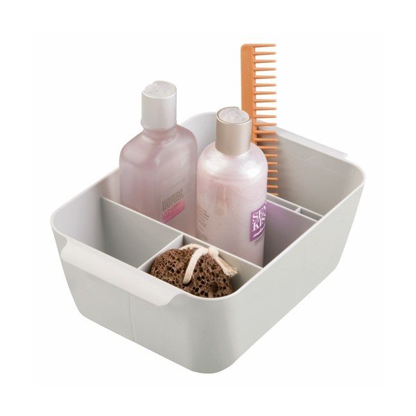 InterDesign Clarity Divided pelēks organizators-image-2