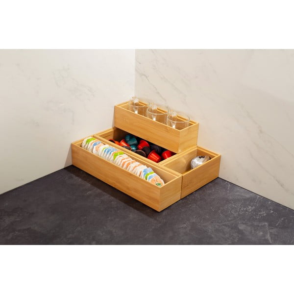 Bambusa organizators Compactor Woody, 30 x 7,5 x 6,35 cm-image-3