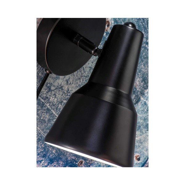 Melna sienas lampa ø 22 cm Valencia – it's about RoMi-image-1