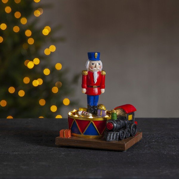 Ziemassvētku LED gaismas dekorācija Star Trading Nutcracker-image-1