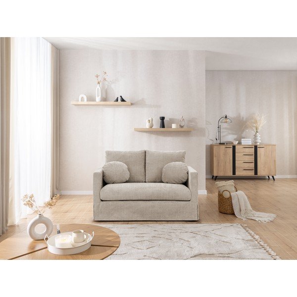 Bēšs pārvalks 2 sēdvietām Paphos – Ropez-image-1