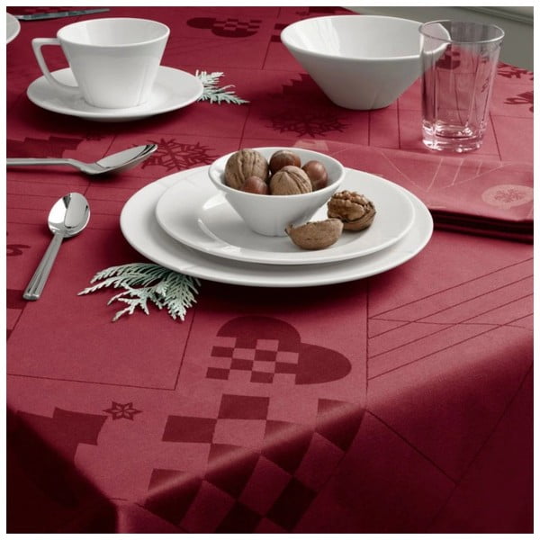 Damasta galdauts ar Ziemassvētku motīvu 150x220 cm Natale – Rosendahl-image-2
