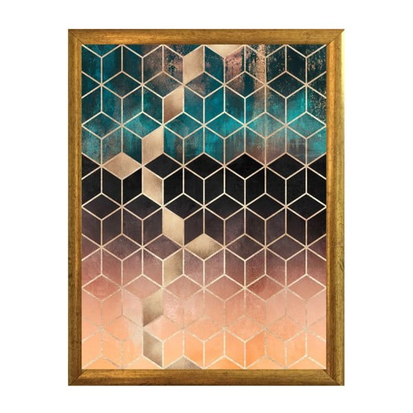 Plakāts rāmī Piacenza Art Hexagon, 30 x 20 cm