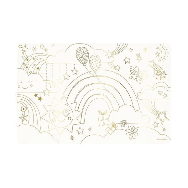 Papīra galda paliktnis (8 gab.) 28x42.5 cm Happy Icons – Meri Meri-image-3