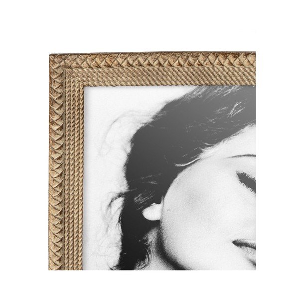 Bēšs stāvošs foto rāmis no polirezīna 14x18,5 cm – Ixia-image-2