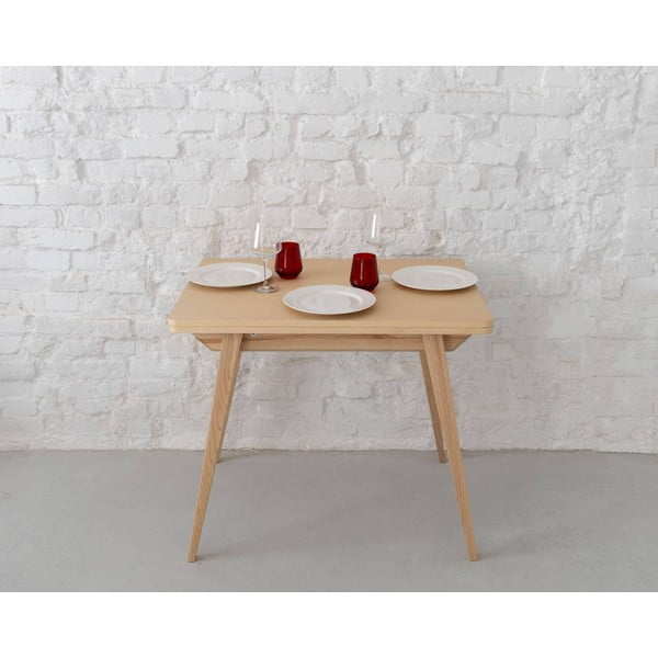 Izvelkams ēdamgalds ar oškoka imitācijas galda virsmu 65x90 cm Envelope – Ragaba-image-3