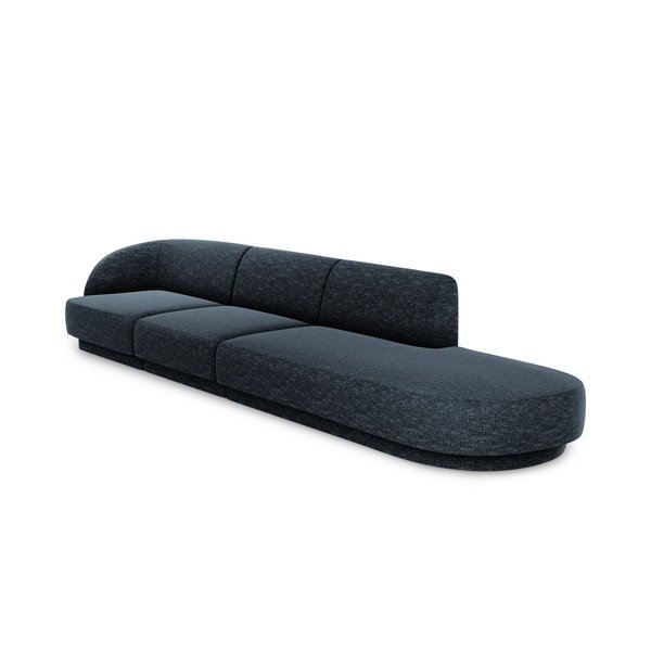 Tumši zils dīvāns 302 cm Miley – Micadoni Home-image-3