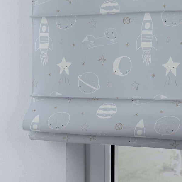 Zilpelēkas bērnu žalūzijas 170x100 cm Magic – Yellow Tipi-image-1