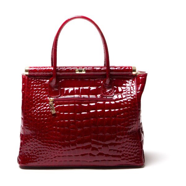 Luisa Vanini 613 Rosso ādas rokassoma-image-1