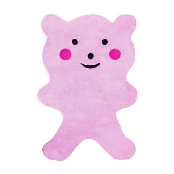 Paklājs Mavis Teddy Bear Pink, 120x180 cm