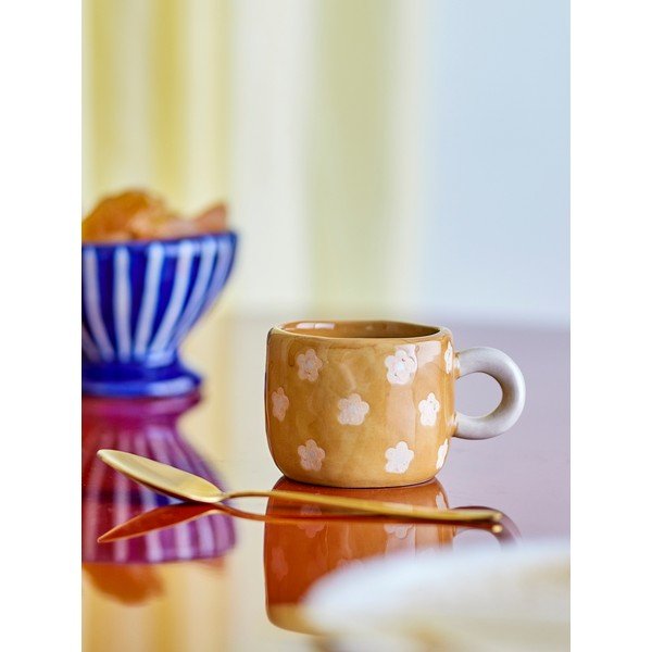 Brūna keramikas bērnu krūze 110 ml Nini – Bloomingville-image-1