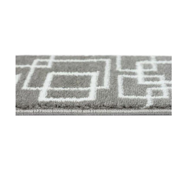 Pelēki kāpņu paklāji (13 gab.) 22x73 cm Geometric – Mila Home-image-1