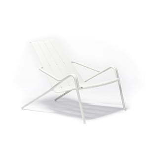 Balts metāla dārza krēsls Fleole – Ezeis
