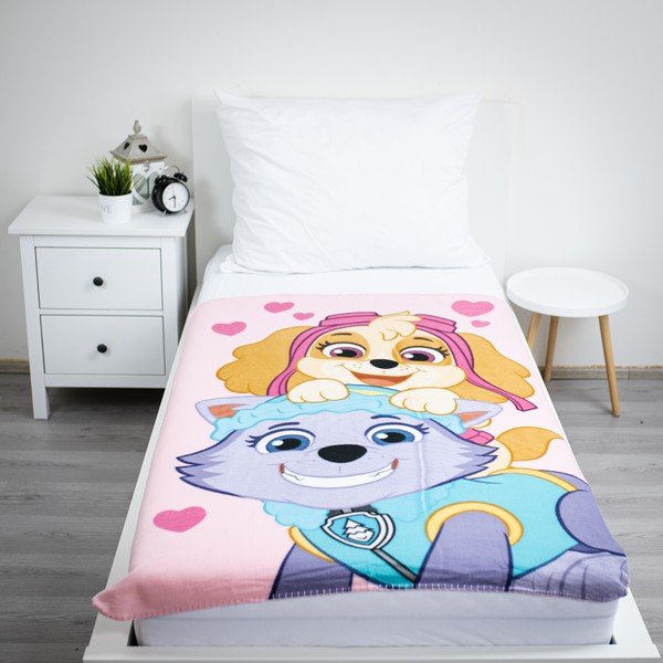 Flīsa bērnu sega 100x150 cm Paw Patrol – Jerry Fabrics-image-1