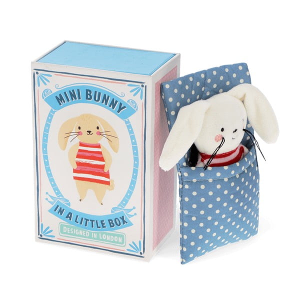 Plīša rotaļlieta Mini Bunny in a Little Box – Rex London