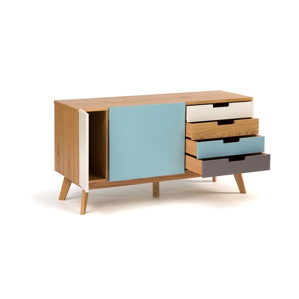 Kumode ar zilām detaļām Woodman Chaser-image-4