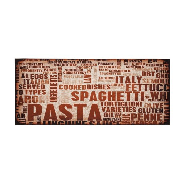 Ļoti izturīgs virtuves paklājs Webtappeti Spaghetti, 60 x 110 cm-image-1