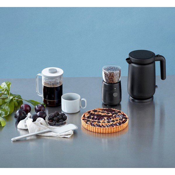 Melna plastmasas elektriskā tējkanna 1 l Foodie – RIG-TIG-image-1