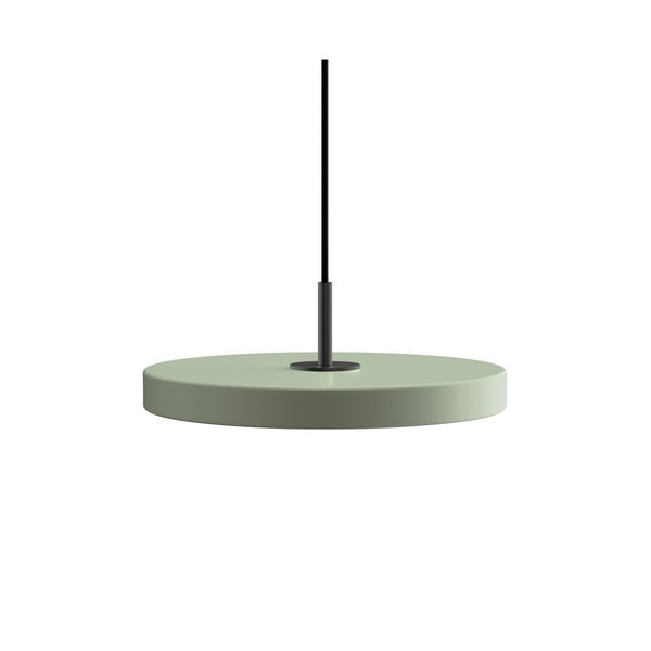 Gaiši zaļa LED piekaramā lampa ar metāla abažūru ø 31 cm Asteria Mini – UMAGE