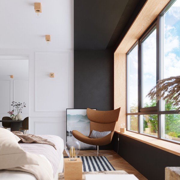 Dabīga toņa griestu lampa 10x10 cm Gabi – Sollux-image-4