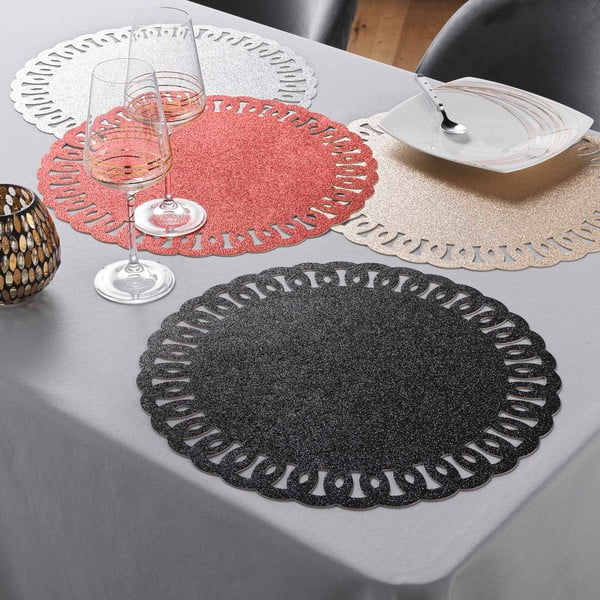 Plastmasas galda paliktnis ø 38 cm Guirlande – douceur d'intérieur-image-1