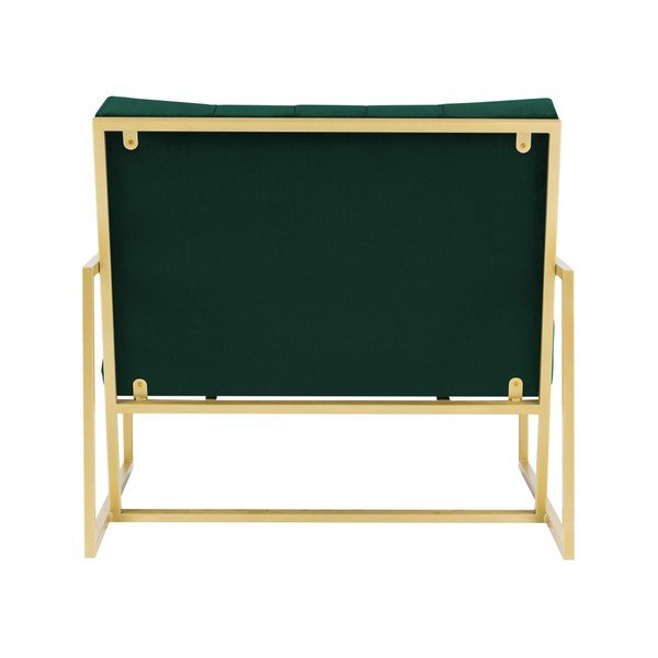 Zaļš krēsls ar zelta dizainu Mazzini Sofas Bono-image-4