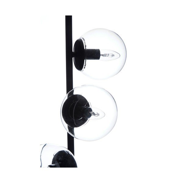 Melna stāvlampa Westwing Collection Casey, augstums 170 cm-image-3