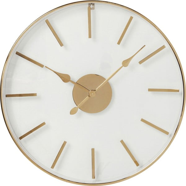 Sienas pulkstenis rozā zeltā Kare Design, ⌀ 46 cm