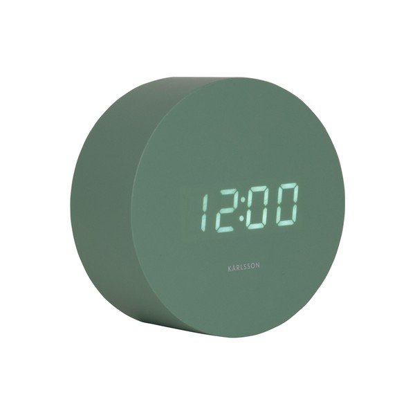 Digitāls modinātājpulkstenis ø 9 cm Spry Round – Karlsson-image-4