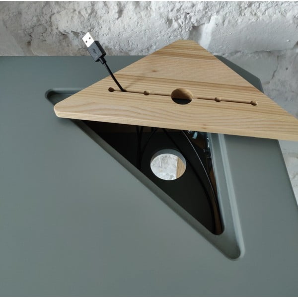 Balts stūra rakstāmgalds Ragaba Ashme-image-1