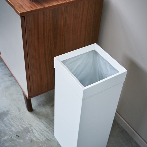 Balta metāla atkritumu tvertne 27 l Tall – YAMAZAKI-image-3