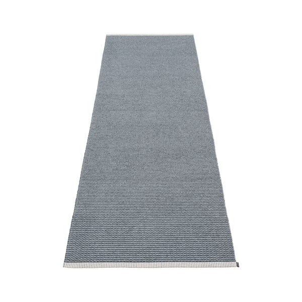 Pelēks iekštelpu un āra celiņa paklājs 70x200 cm Mono Granit – Pappelina