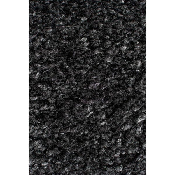 Melns paklājs Flair Rugs Sparks, ⌀ 133 cm-image-1