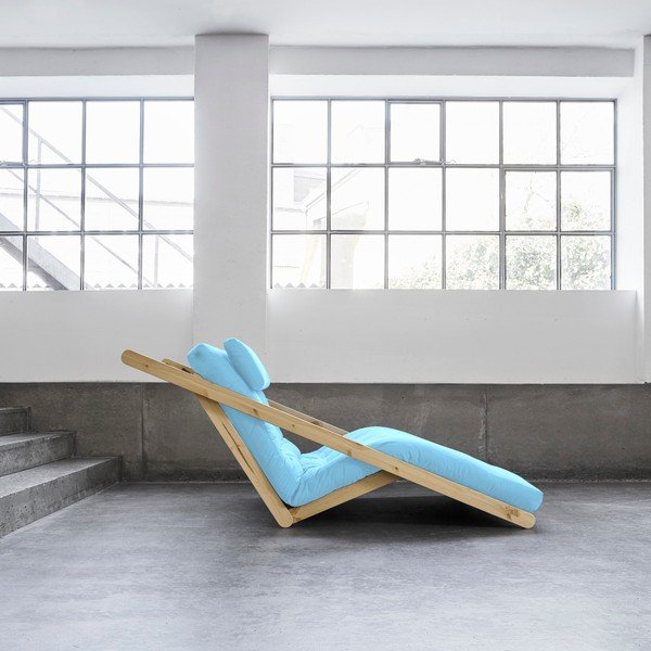 Karup Figo Raw/Celeste divvietīgs maināms atpūtas krēsls-image-1