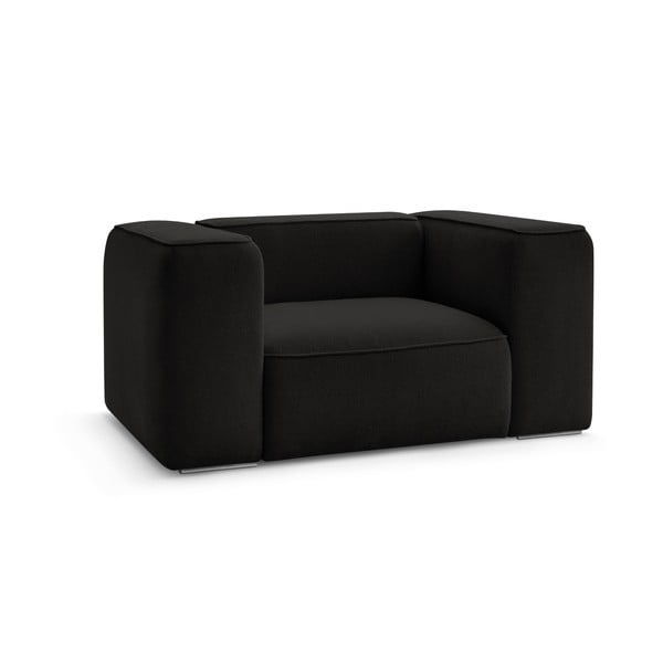 Melns atpūtas krēsls Zephyr – Bobochic Paris