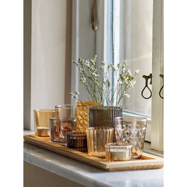 Stikla svečturi (9 gab.) Sanga – Bloomingville-image-1