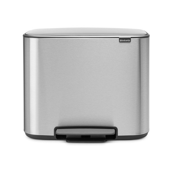 Brabantia nerūsējošā tērauda atkritumu tvertne, 36 l-image-1