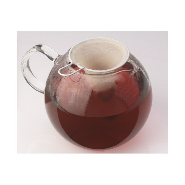 Balts kokvilnas tējas tīkls Westmark, ø 7 cm-image-1