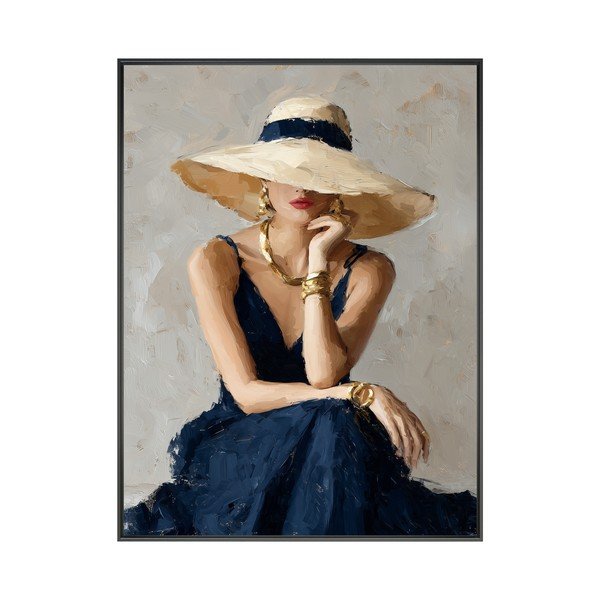 Drukāta glezna ar rāmi 60x80 cm Livia – Styler