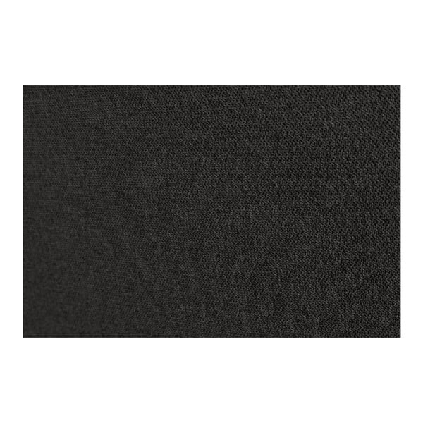 Melns galvgalis Kosmopolītiska dizaina Neapole, platums 182 cm-image-2