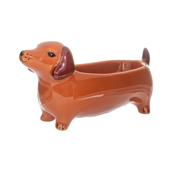 Porcelāna dekoratīva bļoda 5x14 cm Sausage Dog – Sass & Belle