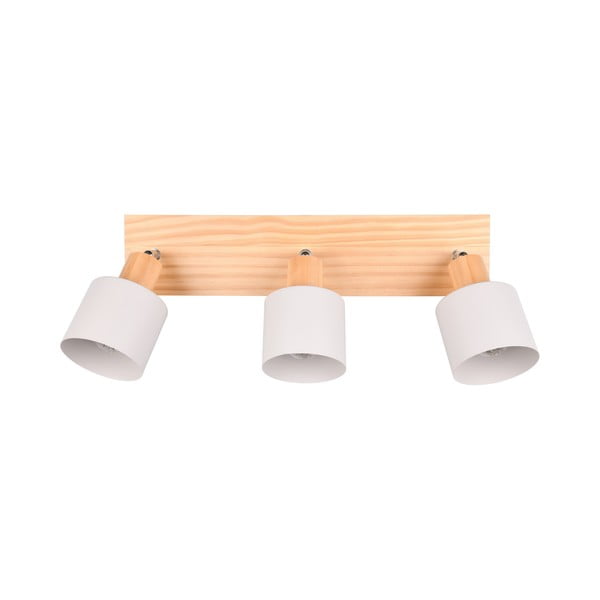 Balta/dabīga toņa prožektora tipa lampa ø 9 cm Shanti – Trio-image-2