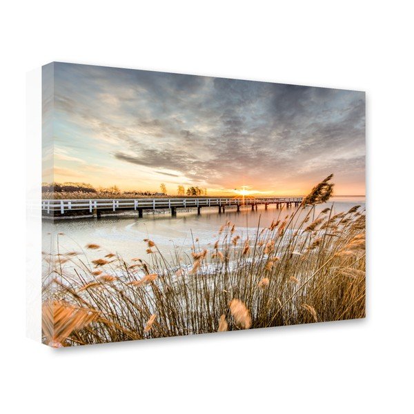 Attēls Styler Audekls Pie jūras piestātne, 75 x 100 cm