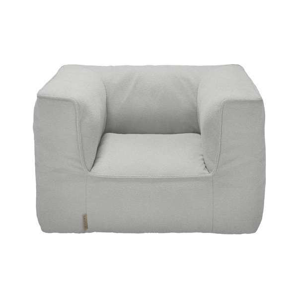 Gaiši pelēks polsterēts dārza atpūtas krēsls Grow – Blomus-image-1