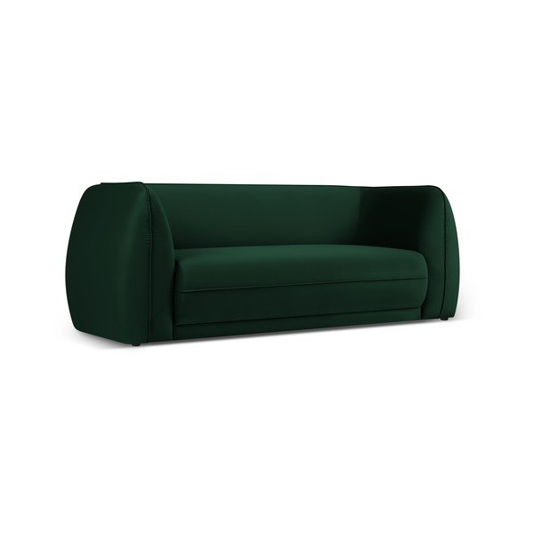 Zaļš samta dīvāns 190 cm Lando – Micadoni Home-image-2