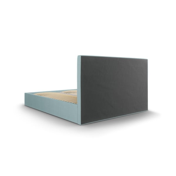 Gaiši zila divguļamā gulta Mazzini Beds Juniper, 160 x 200 cm-image-4