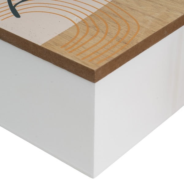 Dekoratīvas uzglabāšanas kastes ar vāku (2 gab.) ø 20x8,5 cm – Casa Selección-image-3