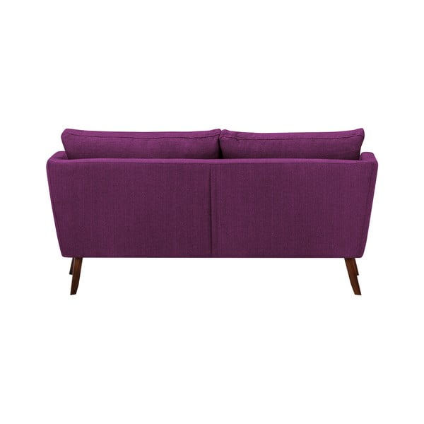 Violets trīsvietīgs dīvāns Mazzini Sofas Elena, ar atpūtas krēslu kreisajā stūrī-image-3