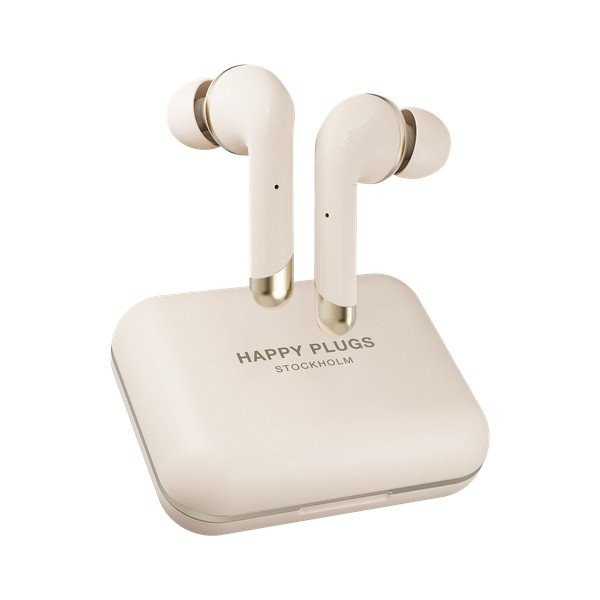 Bezvadu austiņas zelta krāsā Happy Plugs Air 1 Plus In-Ear-image-3