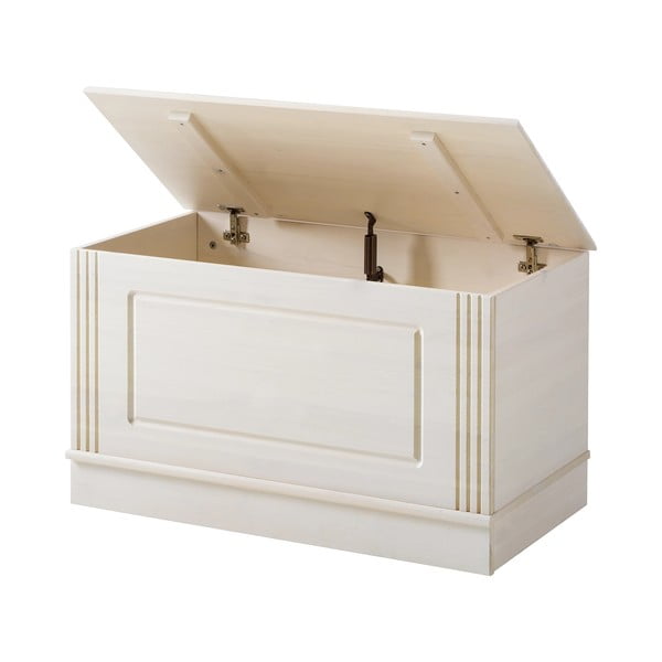 Balta priedes masīvkoka lāde 80x45 cm Anita – Støraa-image-3